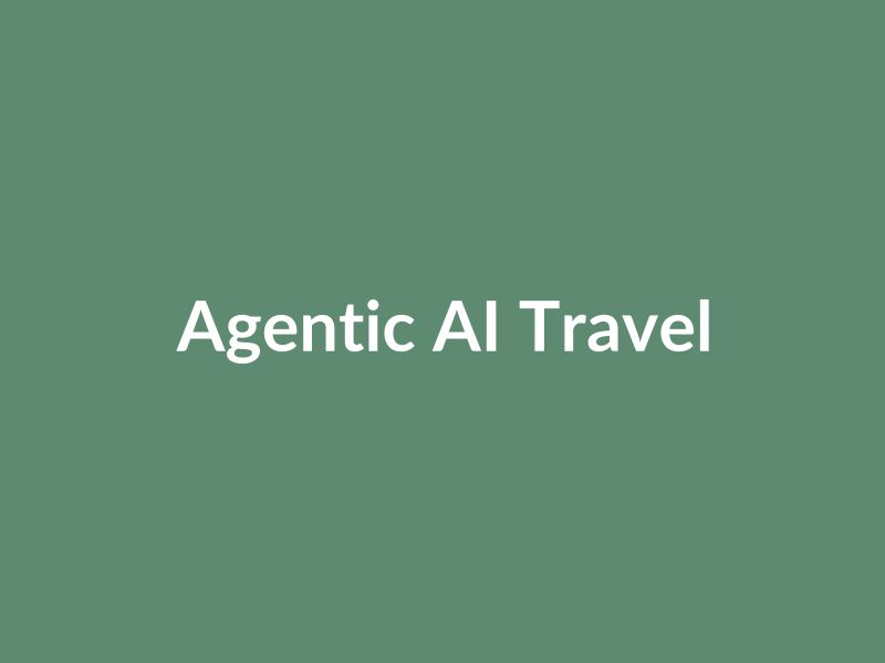 Conceptual UI showing an AI agent booking a multi-leg international flight
