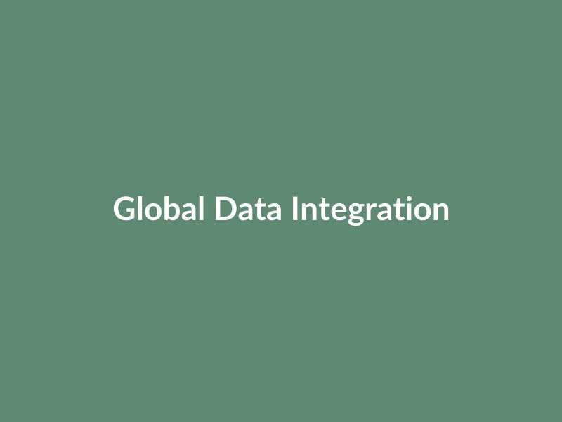 A digital map visualizing interconnected global travel data